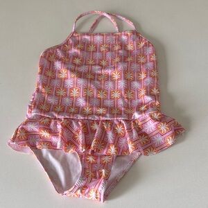 Zara Pink and Orange Swimsuit size 4-5